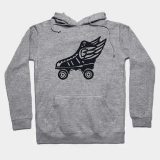 Roller Skating Gives Me Wings Hoodie